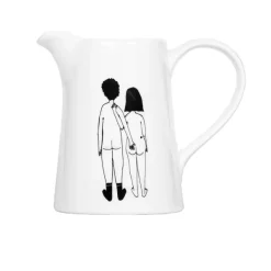 Carafes & Verres^Helen B Carafe Couple Nu Dos