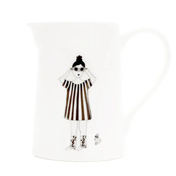 Carafes & Verres^Helen B Carafe Fille Cowboy En Porcelaine