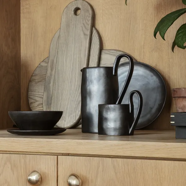 Carafes & Verres^Ferm Living Carafe Flow Noir