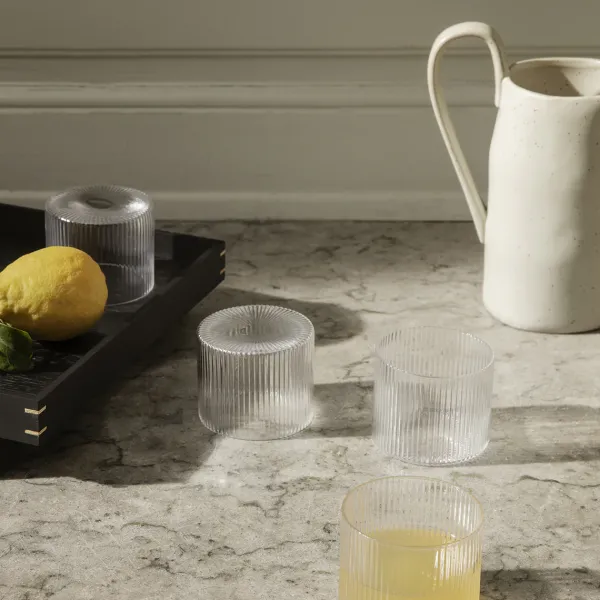 Carafes & Verres^Ferm Living Carafe Flow Noir