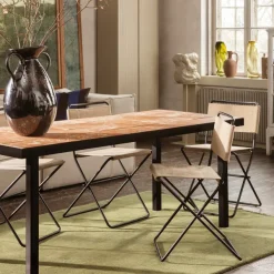 Chaises^Ferm Living Chaise Dining Desert - Sable/Noir