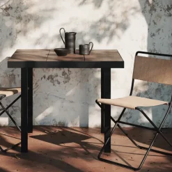 Chaises^Ferm Living Chaise Dining Desert - Sable/Noir