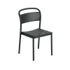 Chaises^Muuto Chaise Linear Steel Black