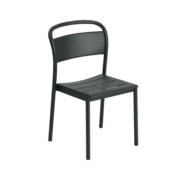Chaises^Muuto Chaise Linear Steel Black
