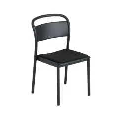 Chaises^Muuto Chaise Linear Steel Black
