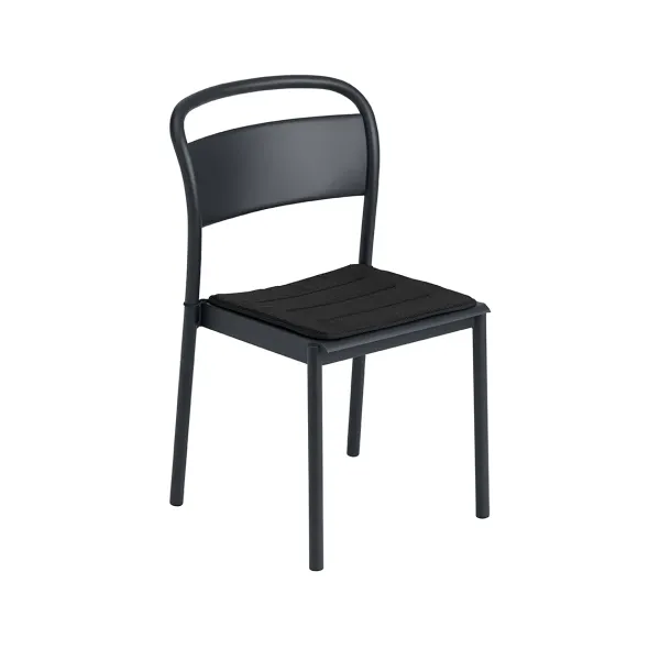 Chaises^Muuto Chaise Linear Steel Black