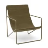 Fauteuils & Repose-Pieds^Ferm Living Chaise Lounge Desert Olive / Olive