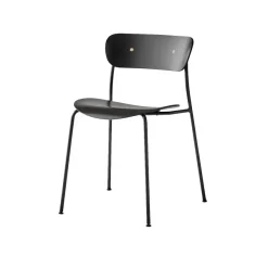 Chaises^And Tradition Chaise Pavilion Av1 Chene - Noir
