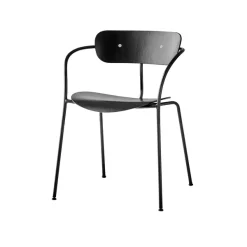 Chaises^And Tradition Chaise Pavilion Av2 Chene - Noir