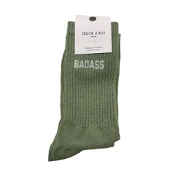 Chaussettes^Félicie Aussi Chaussettes Badass A Paillettes 36/40 - Olive