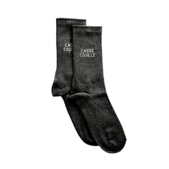 Chaussettes^Félicie Aussi Chaussettes Paillettes Casse-Couille 36/40 - Noir