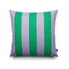 Coussins^FEST Amsterdam Coussin A Rayures - 60 X 60 Cm - Vert/Violet