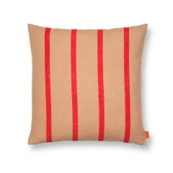 Coussins^Ferm Living Coussin Grand - Camel/Rouge