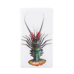 Art Mural^Stigerwoods Décoration Murale Homard Vert / Fond Blanc - 20 X 35 Cm