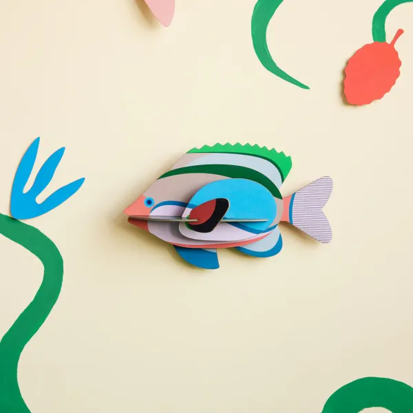 Art Mural^Studio Roof Décoration Murale Poisson Fairy Wrasse