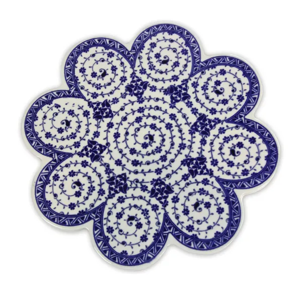 Plats & Plateaux^Sélectionné par Fleux Dessous De Plat - Bleu & Blanc