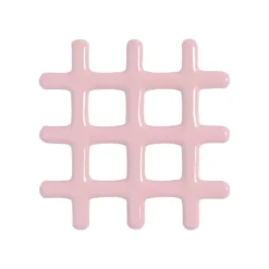 Plats & Plateaux^&klevering Dessous-De-Plat Grille - Rose