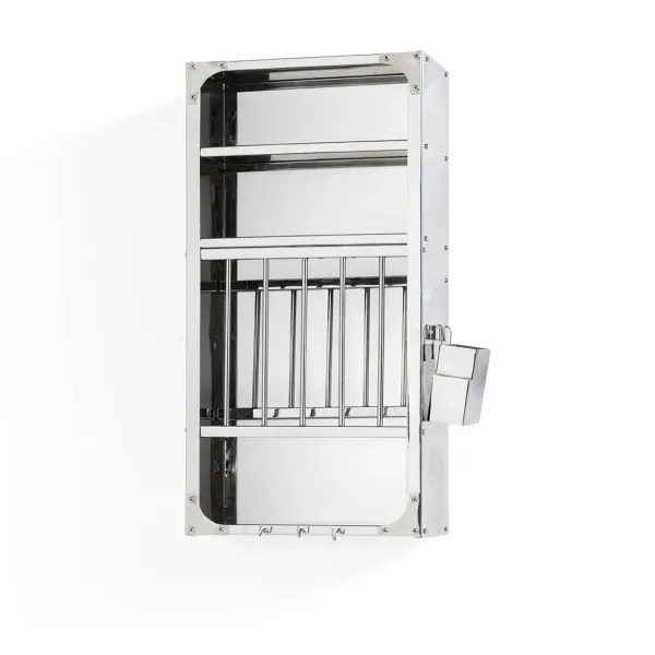 Etagères^Hay Etagere A Vaisselle Indian En Acier - M