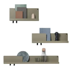 Etagères^Muuto Etagere Murale Folded Olive S