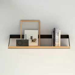 Etagères^Ethnicraft Etagere Ribbon En Chene Et Metal Noir - L 70 Cm