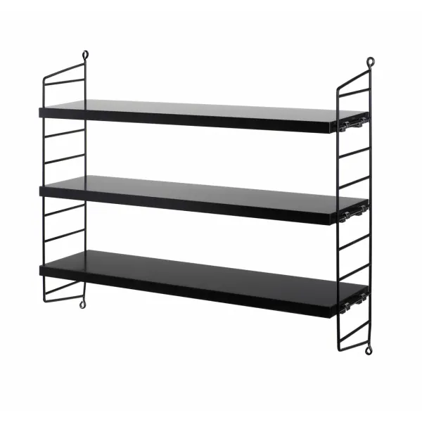 Etagères^String Furniture Etagere String Pocket - Noir