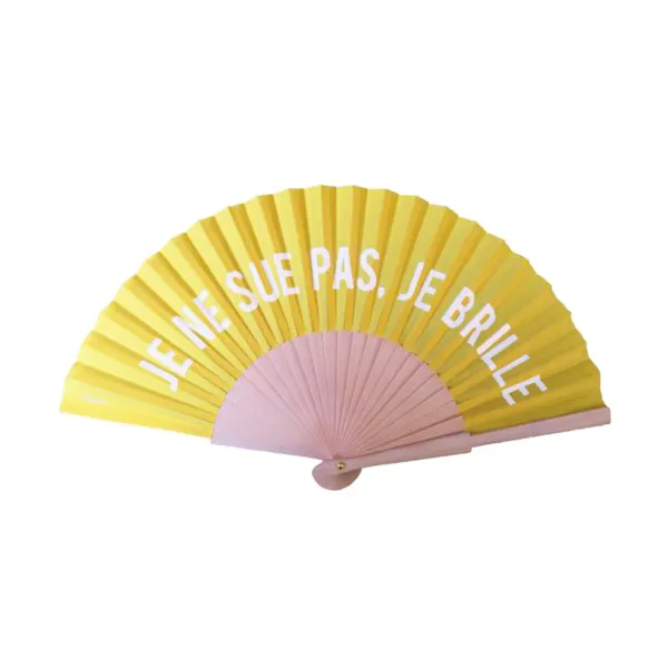 Accessoires Design^Sélectionné par Fleux Eventail Je Ne Sue Pas, Je Brille