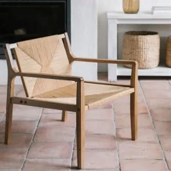 Fauteuils & Repose-Pieds^Sélectionné par Fleux Fauteuil Chene Catalina