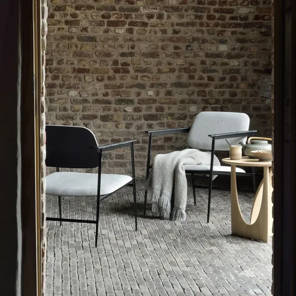 Fauteuils & Repose-Pieds^Ethnicraft Fauteuil Dc Gris Clair