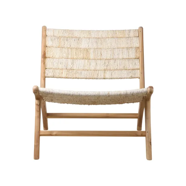 Fauteuils & Repose-Pieds^HK Living Fauteuil Lounge Teak