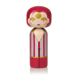 Sculptures & Figurines^Lucie Kaas Figurine En Bois - Kokeshi Sketch.Inc - Ziggy Stardust - 14.5 Cm