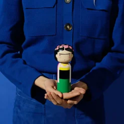 Sculptures & Figurines^Lucie Kaas Figurine En Bois Kokeshi Sketch.Inc Frida