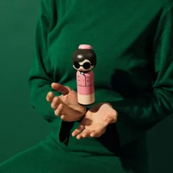 Sculptures & Figurines^Lucie Kaas Figurine En Bois Kokeshi Sketch.Inc Jackie - 16.5 Cm