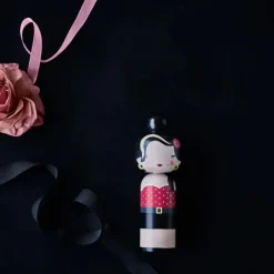 Sculptures & Figurines^Lucie Kaas Figurine En Bois Kokeshi Sketch.Inc Amy - 16.5 Cm
