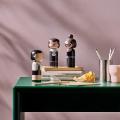 Sculptures & Figurines^Lucie Kaas Figurine En Bois Kokeshi Sketch.Inc Coco