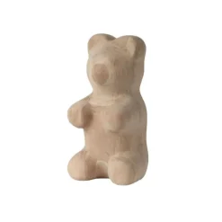 Sculptures & Figurines^BoyHood Figurine Ours En Guimauve - H 15.5 Cm Chene Fume
