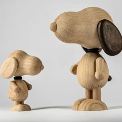 Sculptures & Figurines^BoyHood Figurine Snoopy - Chene, Detail Fume - 22 Cm