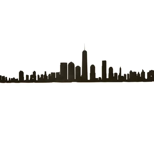 Art Mural^The Line Frise Decorative New York Noir
