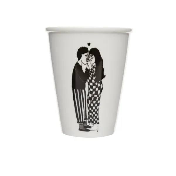 Carafes & Verres^Helen B Gobelet Embrasseurs Secrets En Porcelaine