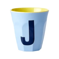 Tasses & Mugs^Rice Gobelet Lettre J En Melamine - Bleu