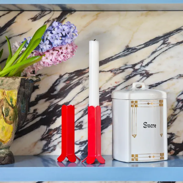 Bougies, Bougeoirs Et Allumettes^Hay Grand Bougeoir Arcs Rouge