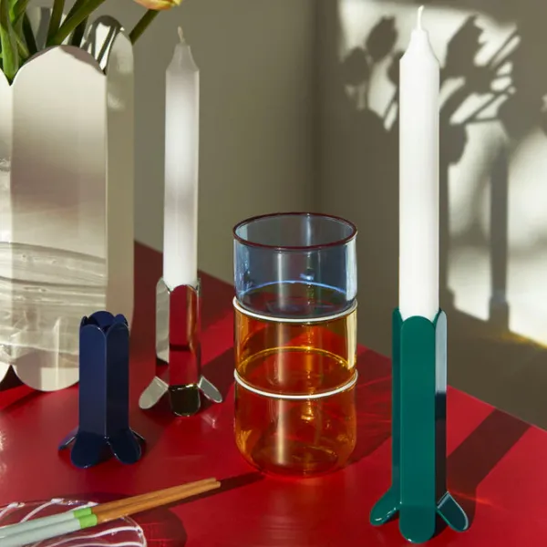 Bougies, Bougeoirs Et Allumettes^Hay Grand Bougeoir Arcs Rouge