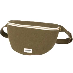 Sacs & Cabas^Rive Droite Paris Grande Banane Custine En Coton Recycle - Kaki