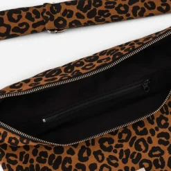 Sacs & Cabas^Rive Droite Paris Grande Banane Custine En Coton Recycle - Leopard