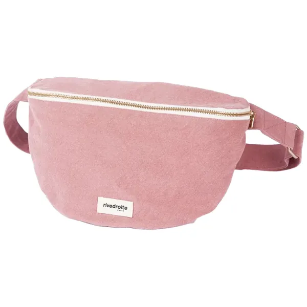 Sacs & Cabas^Rive Droite Paris Grande Banane Custine En Coton Recycle - Bois De Rose