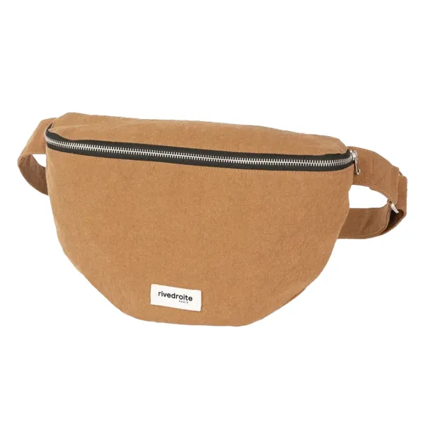 Sacs & Cabas^Rive Droite Paris Grande Banane Custine En Coton Recycle - Tobacco