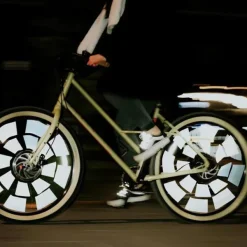 Loisirs D'extérieur^Rainette Grands Reflecteurs Pour Velo - Fluo Multicolore