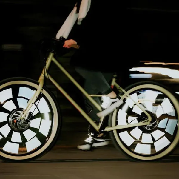 Loisirs D'extérieur^Rainette Grands Reflecteurs Pour Velo - Argent