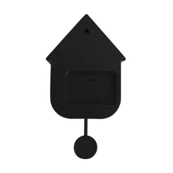 Horloges^Sélectionné par Fleux Horloge Modern Cuckoo En Metal L 21.5 X H 41 Cm - Noir