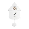 Horloges^Sélectionné par Fleux Horloge Modern Cuckoo En Metal L 21.5 X H 41 Cm - Blanc