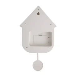 Horloges^Sélectionné par Fleux Horloge Modern Cuckoo En Metal L 21.5 X H 41 Cm - Blanc